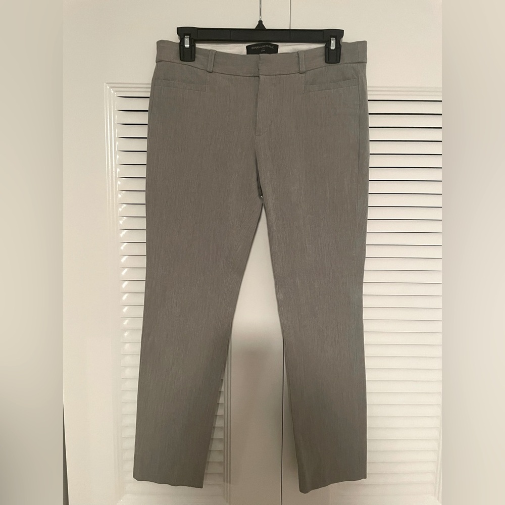 Banana Republic Sloan - Grey Ankle Dress Pants Size 4